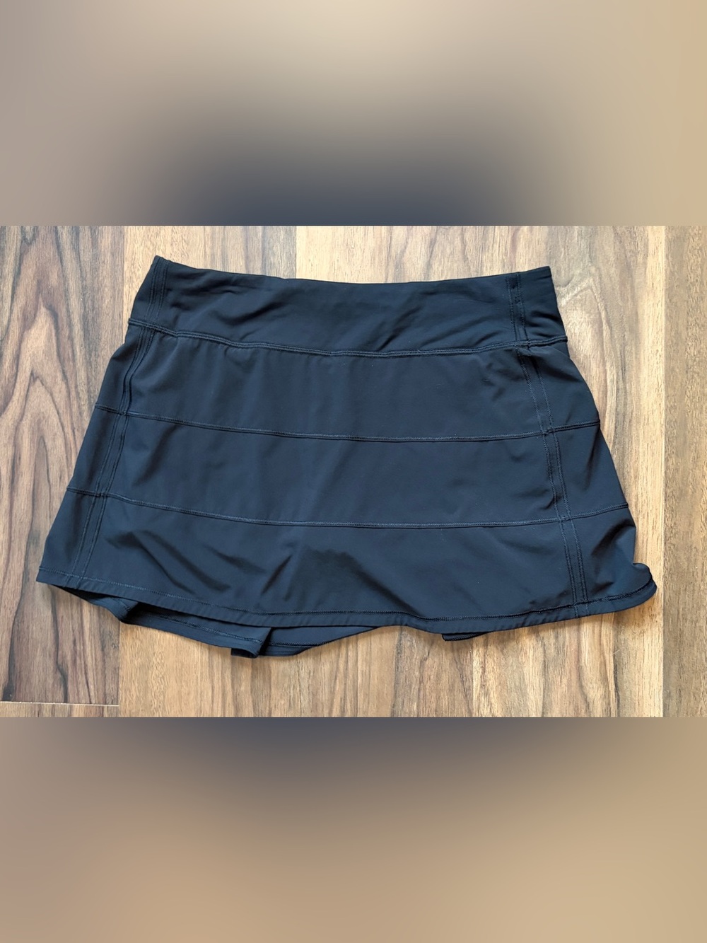 Black Lululemon Pace Revival Skirt Long 15" - Size 8
